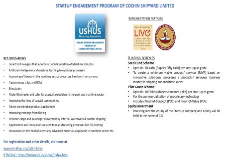 MARINE START-UP ENGAGEMENT PROGRAM Image